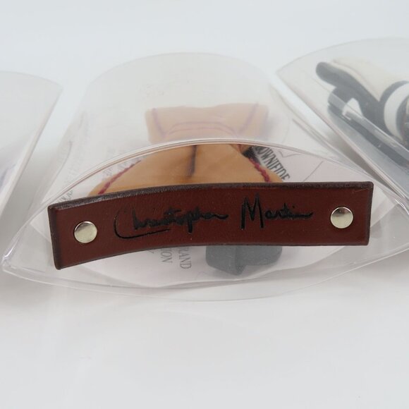 Bownifide by Christopher Martin Exotic Leather Bowtie Collection NEW One Size OS - Picture 6 of 11